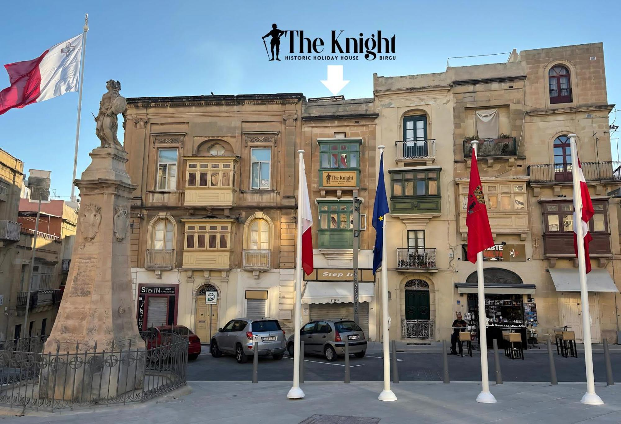 The Knight - Heritage & Art Home At Birgu Square المظهر الخارجي الصورة